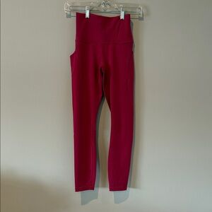 lululemon athletica Kids Burgundy Leggings